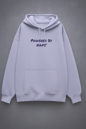 ChatGPT Image Nov 8, 2025, 02_48_14 PM Powered By Naps (Unisex Oversized Hoodie) (Lavender)
